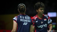 Rachel/Trias yang mampu menunjukkan penampilan solid dan pantang menyerah masih belum cukup untuk mengungguli unggulan kelima Korea Selatan, Kim Hye-jeong/Kong Hee-yong.  