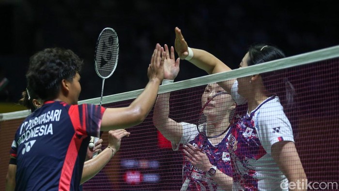 Rachel//Meilysa Disingkirkan Pasangan Korea Selatan Langkah Ganda putri Indonesia, Rachel Allessya Rose/Meilysa Trias Puspitasari di Indonesia Master 2025 terhenti. Mereka tumbang dari pasangan Korea Selatan.