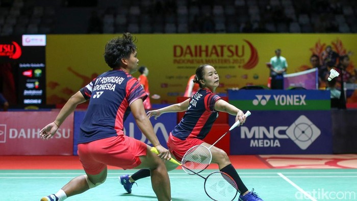 Rachel//Meilysa Disingkirkan Pasangan Korea Selatan Langkah Ganda putri Indonesia, Rachel Allessya Rose/Meilysa Trias Puspitasari di Indonesia Master 2025 terhenti. Mereka tumbang dari pasangan Korea Selatan.