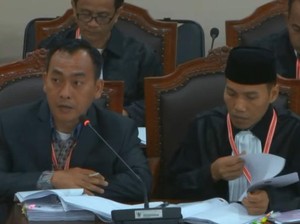 Ketua MK Tegur KPU Sumut: Ini Pengadilan, Kalau Ngomong Harus Ada Bukti