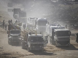 Israel Setop Bantuan Kemanusiaan ke Gaza, Arab Saudi Bilang Gini
