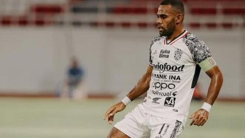 Yabes Roni musim ini ditunjuk sebagai kapten tim Bali United menggantikan Ricky Fajrin. (Dok. Bali United)