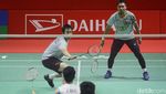 Ahsan/Hendra Terhenti di 16 Besar Indonesia Masters 2025