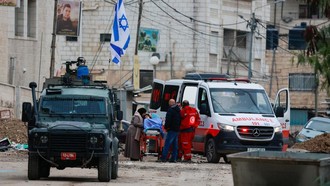 Serangan Israel Hantam Kendaraan Polisi di Palestina, 9 Orang Tewas