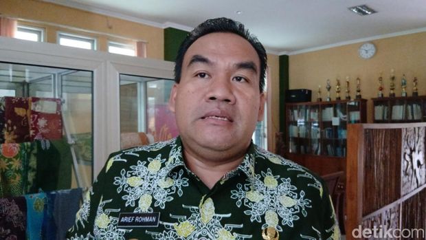 Bupati Blora Arief Rohman, Kamis (23/1/2025).