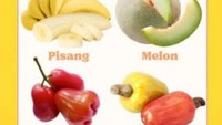 Memasuki bulan Agustus, buah yang musim ada pisang, melon, jambur air dan jambu mete. Foto: Instagram @gen2bsa