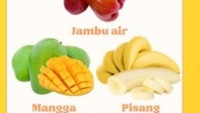 Sementara di bulan September, buah jambu air dan pisang masih musim, ditambah buah mangga. Foto: Instagram @gen2bsa