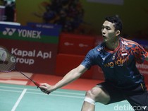 Jonatan Christie Melaju ke 16 Besar Indonesia Masters 2025