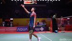 Jonatan Christie Melaju ke 16 Besar Indonesia Masters 2025