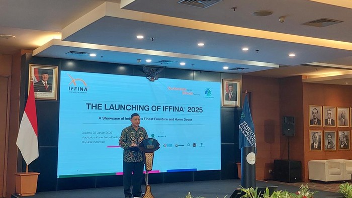 Ketua Umum Asosiasi Industri Permebelan dan Kerajinan Indonesia Dedy Rochimat