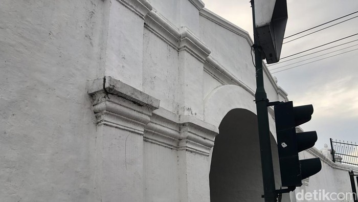 Kondisi Plengkung Gading, Kamis (23/1/2025).