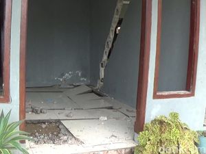 24 KK di Ratamba Banjarnegara Mengungsi gegara Tanah Gerak