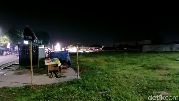 Lahan eks pasar induk Blora yang ditawarkan ke investor.