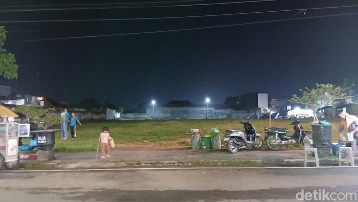 Lahan eks pasar induk Blora yang ditawarkan ke investor.