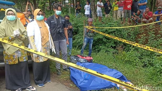 Lokasi penemuan mayat wanita dalam koper di Ngawi