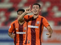 Striker Borneo FC Mariano Peralta Tempel Dalberto di Daftar Top Skor