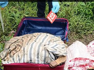 Geger Mayat Wanita Diduga Dimutilasi Ditemukan dalam Koper