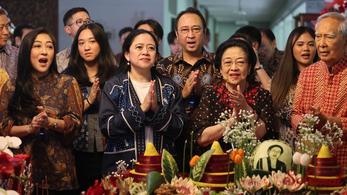 Megawati Soekarnoputri rayakan ultah sederhana di Istana Batu Tulis