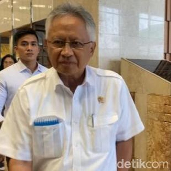 Mendiktisaintek Satryo Soemantri Brodjonegoro. (Dwi Rahmawati/detikcom).