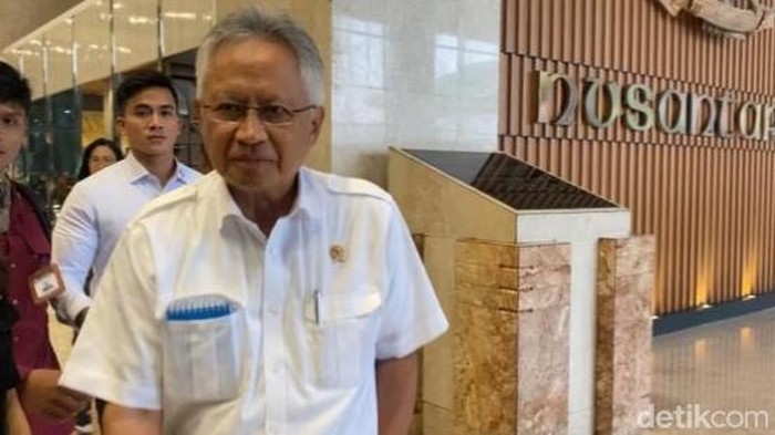 Mendiktisaintek Satryo Soemantri Brodjonegoro. (Dwi Rahmawati/detikcom).