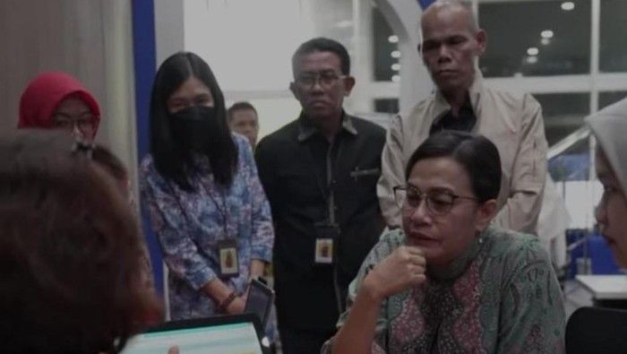 Menkeu Sri Mulyani cek pelaksanaan coretax