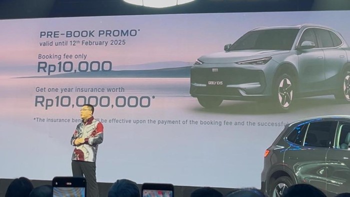 Mobil listrik Geely EX5 sudah bisa dipesan konsumen Indonesia Mobil listrik Geely EX5 sudah bisa dipesan konsumen Indonesia