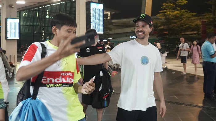Pertamina Enduro VR46 Racing Team di Jakarta.