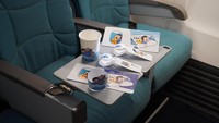 Pesawat ini terbang perdana keesokan harinya dengan nomor penerbangan GA-422 rute Jakarta-Denpasar. Selanjutnya, pesawat PK-GUG akan dioptimalkan untuk mendukung penerbangan Garuda Indonesia ke berbagai rute domestik dan internasional/Foto: Dok. PT Garuda Indonesia (Persero) Tbk