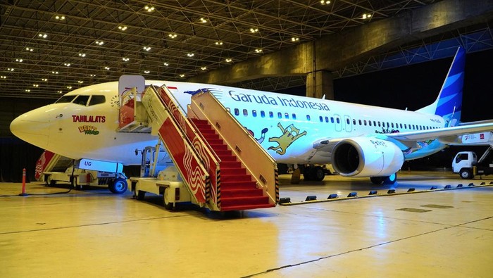 Pesawat hasil kolaborasi Garuda dan Tahilalats