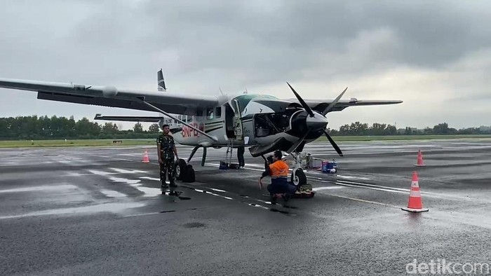 Pesawat milik BNPB jenis Caravan