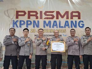 Polres Batu Sabet Penghargaan Satker Terbaik dari KPPN Malang