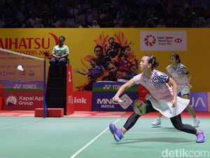 Potret Ana/Tiwi Menang Mudah Lawan Polandia, Melangkah ke Perempat Final