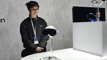 Prototipe headset ini dinamai Project Moohan. Foto: Aisyah Kamaliah/detikINET