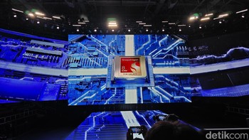 Snapdragon 8 elite menjadi otak dari Galaxy S25 Series. Foto: Aisyah Kamaliah/detikINET