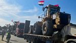 Selain Logistik, Truk Bantuan Juga Angkut Alat Berat untuk Gaza