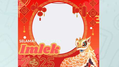 Twibbon Imlek 2025.