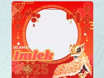 10 Twibbon Imlek 2025 untuk Rayakan Tahun Baru China