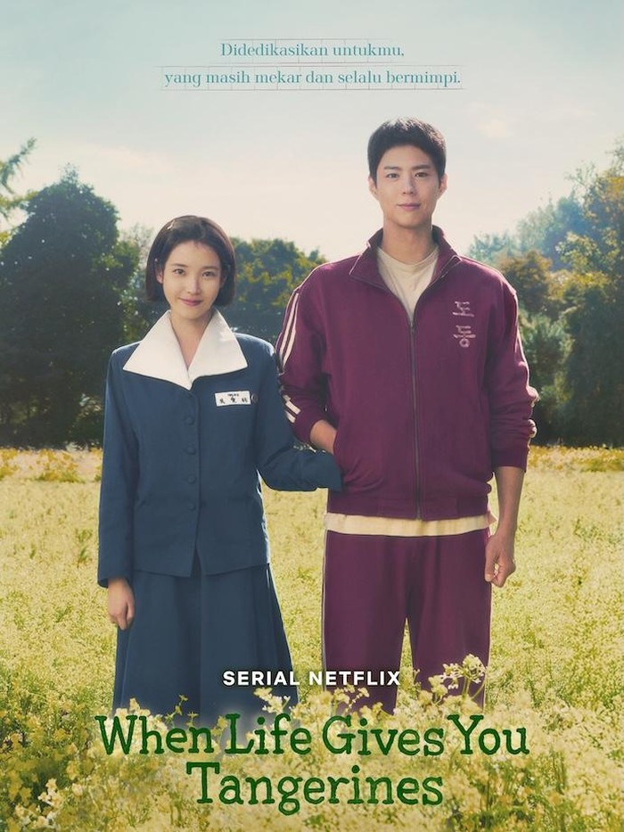 When Life Gives You Tangerines Poster drama Korea Netflix When Life Gives You Tangerines.