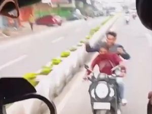 Anggota Satpol PP Diserang Pedagang Kaki Lima di Medan Johor