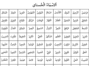 Asmaul Husna Lengkap 99 Nama Allah Arab, Latin, dan Artinya
