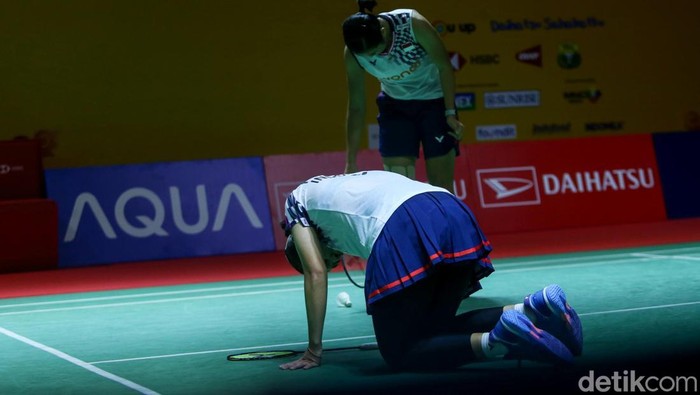 Febriana Dwipuji Kusuma/Amallia Cahaya Pratiwi gagal ke semifinal Indonesia Masters 2025. Mereka dikalahkan Kim Hye-jeong/Kong Hee-yong di perempatfinal.