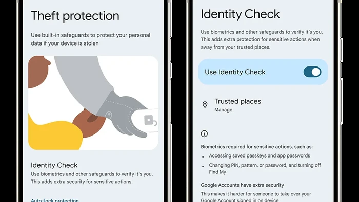 Android Identity Check
