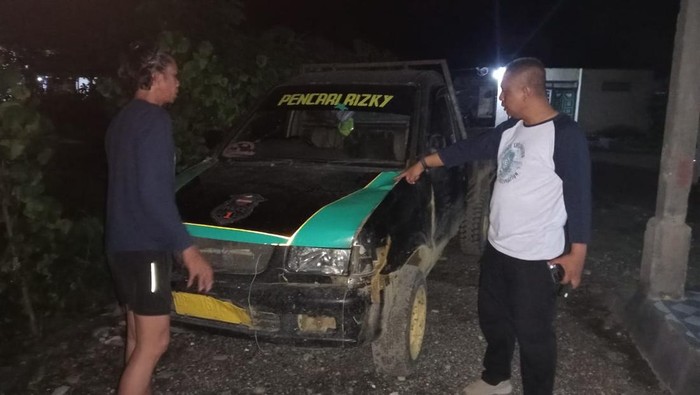 Polisi amankan mobil pikap dipakai R saat menabrak wanita lansia bernama Saimah di Banggai, Sulawesi Tengah (Sulteng).