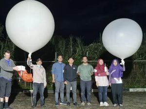 BRIN Terbangkan Balon Radiosonde Buat Pantau Cuaca dan Iklim RI