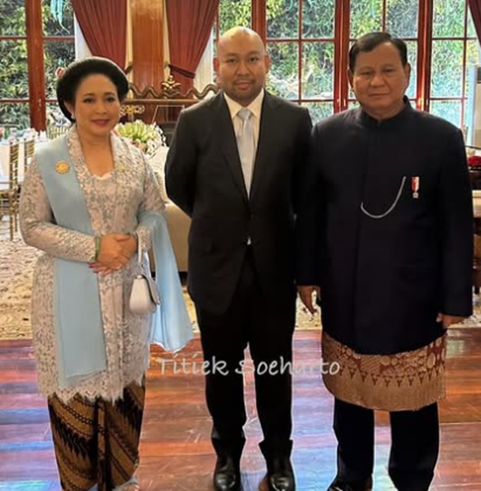 Didit Hediprasetyo Makan Bareng Titiek Soeharto dan Presiden Prabowo