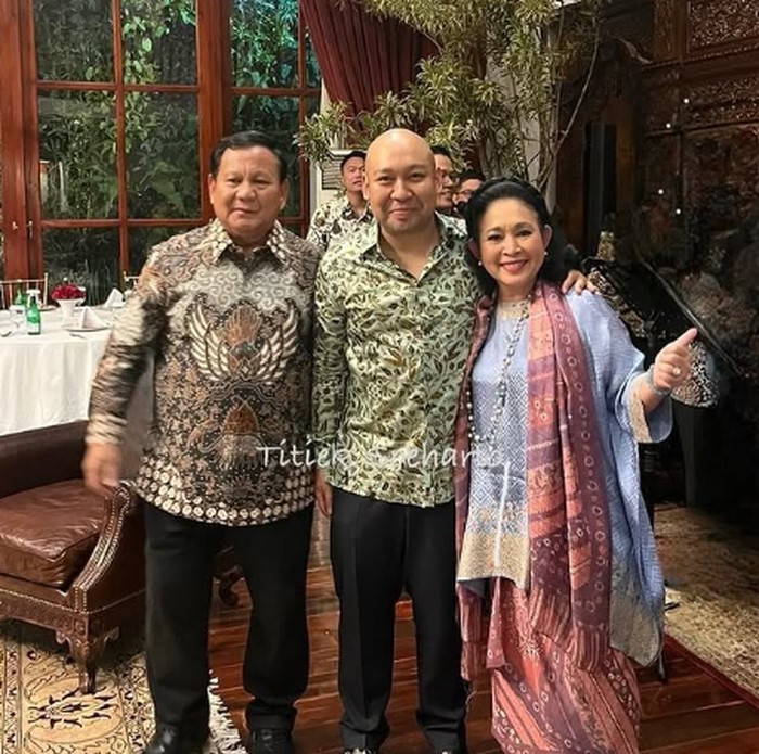 Didit Prabowo Didit Hediprasetyo Makan Bareng Titiek Soeharto dan Presiden Prabowo