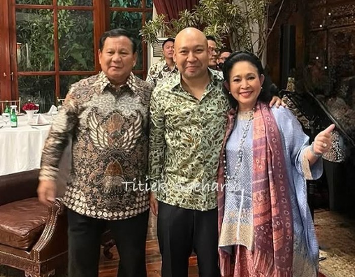 Didit Prabowo Didit Hediprasetyo Makan Bareng Titiek Soeharto dan Presiden Prabowo