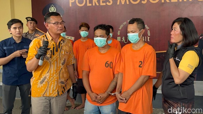 Duo pelaku maling motor di Mojokerto