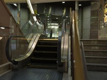 Eskalator Super Mini, Saking Pendeknya Cuma Punya 5 Anak Tangga