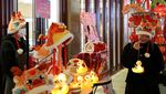 Festival Lampion Taman Yuyuan Semarakan Tahun Baru Imlek di Shanghai